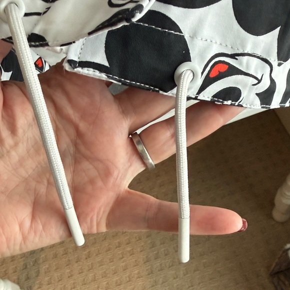 Disney Mickey Mouse Curvey Ladies  Raincoat - Black and White Sz 3X - Picture 5 of 12